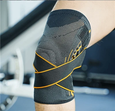 Football knee support brace for sports injury protection and joint stability during training and matches Football knee support brace for sports injury protection and joint stability during training and matches